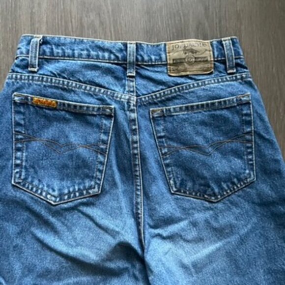 VINTAGE Jordache High-Rise Blue Tapered Jeans - Picture 12 of 16